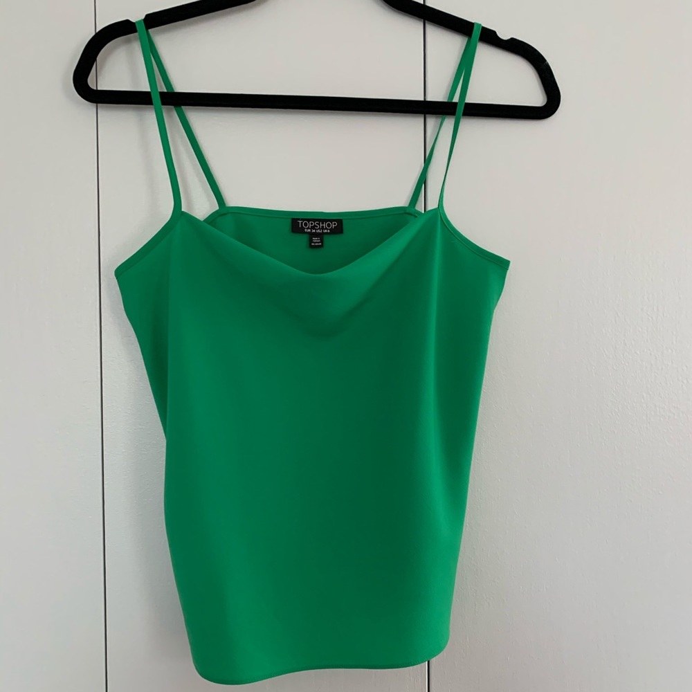 Green Topshop Tank Top